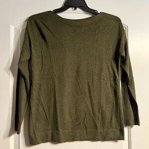 ☘️ Magaschoni Olive Green‎ Knit Sweater - Small